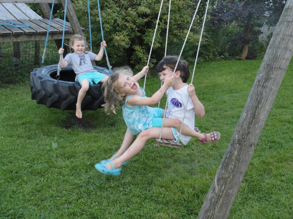 Baby- Und Kinderhof Aicherbauer Seeham Exterior foto